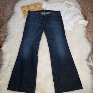7 For All Mankind - sz. 31, wide leg, dojo